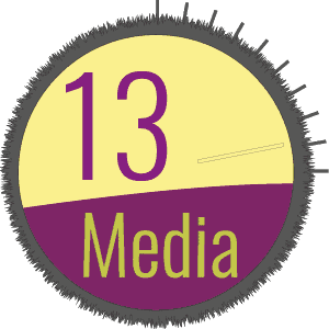 13 Media Logo