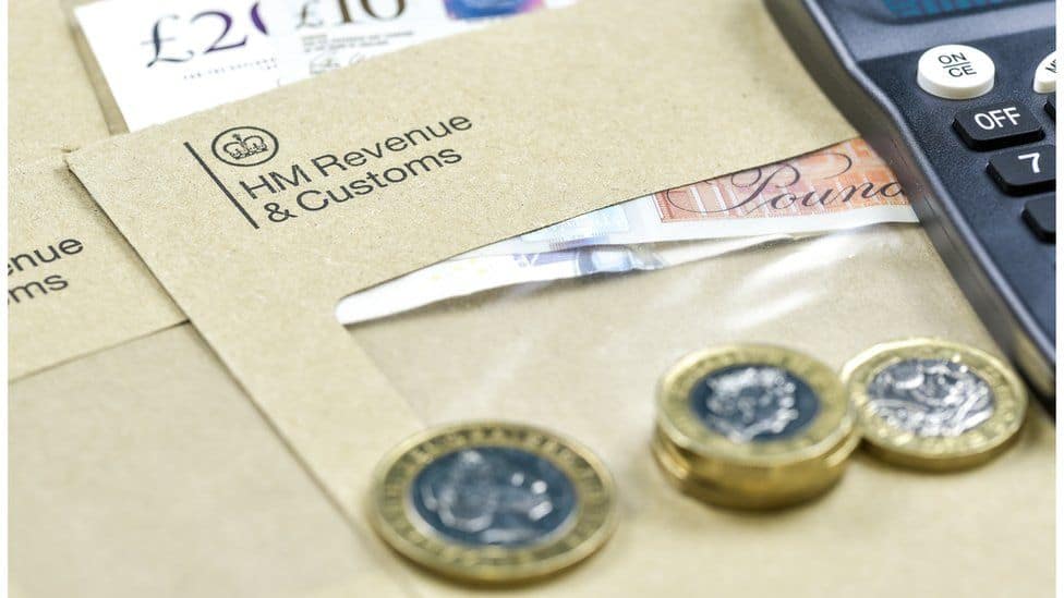 HMRC envelopes